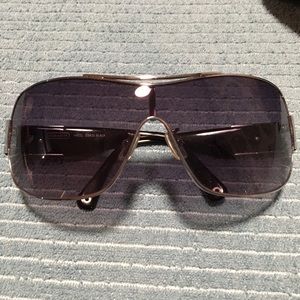 Coach “Hazel” Sunglasses in Black / Silver